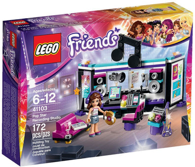 LEGO Set-Pop Star Recording Studio-Friends-41103-1-Creative Brick Builders
